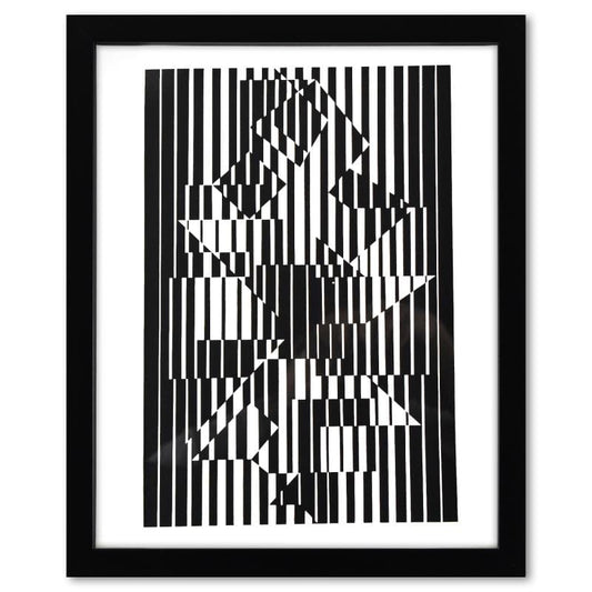 Vasarely; Ilava de la serie Lineaires