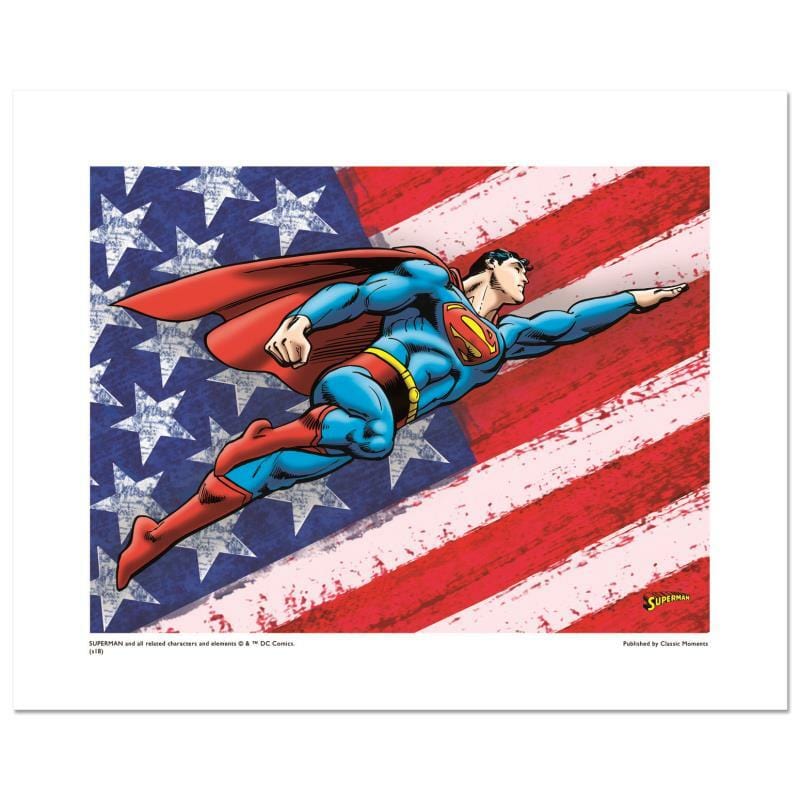 DC Comics; Superman Patriotic