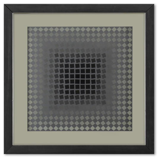 Vasarely; CTA - 106 - ARG de la serie CTA - 102