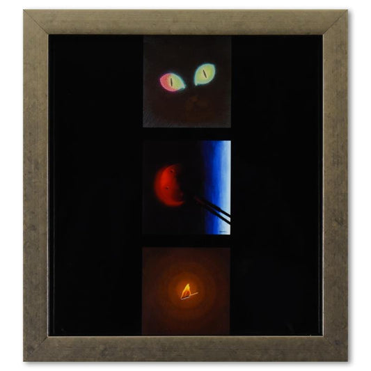 Vasarely; Etude De Lumiere - 2, Incandescence, Etude De Lumiere de la serie Graphismes 1