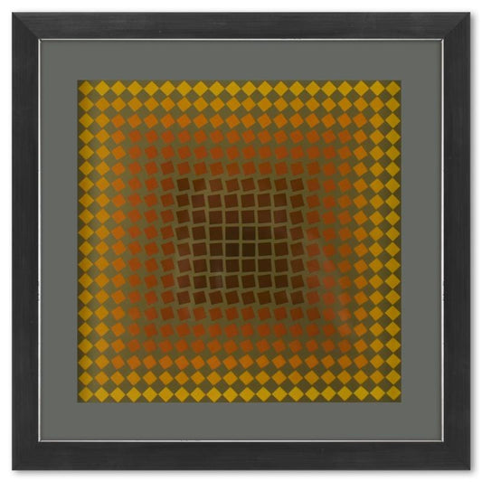 Vasarely; CTA - 105 de la serie CTA - 102