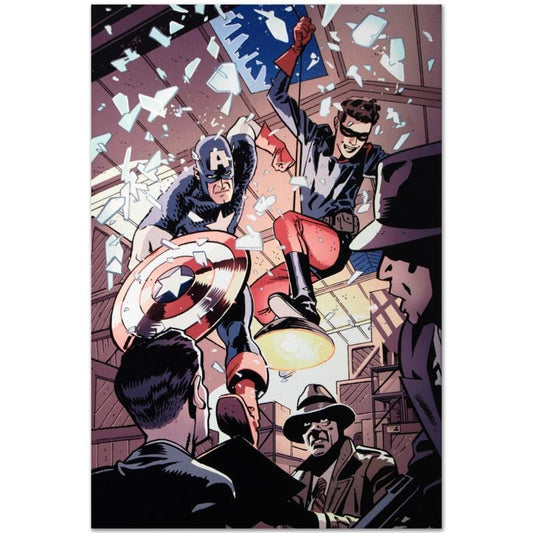 Marvel Art; Captain America and Bucky #621
