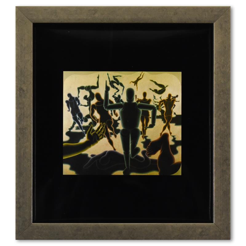 Vasarely; Etude Homme En Mouvement de la serie Graphismes 1