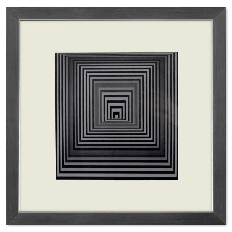 Vasarely; Vonal - 4 de la serie Vonal