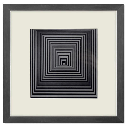 Vasarely; Vonal - 4 de la serie Vonal