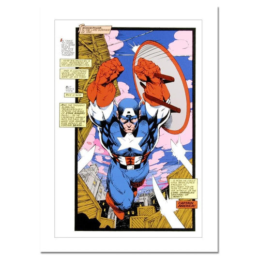 Marvel Art; Captain America, Sentinel: Uncanny X-Men #268