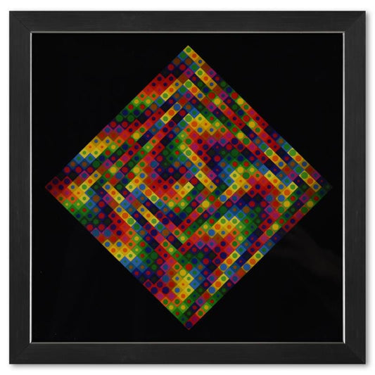 Vasarely; Majus de la serie Folklore Planetaire