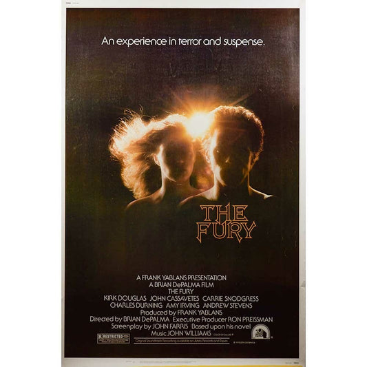 The Fury: Original Bus Stop Poster, 1978 Art G S Pawn