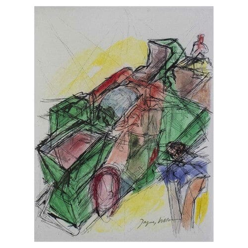 Jacques Villon; Les Peintres Mes Amis - Passage d'un chariot